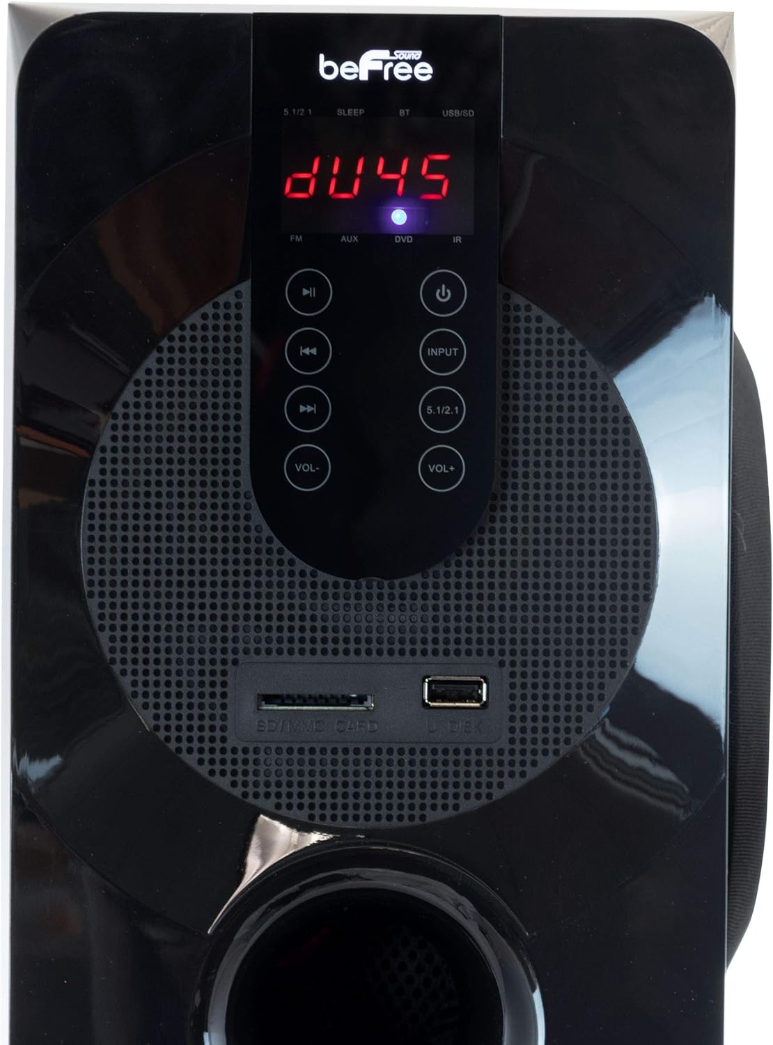 Black 5.1 Channel Bluetooth Surround Sound Speaker System A50689