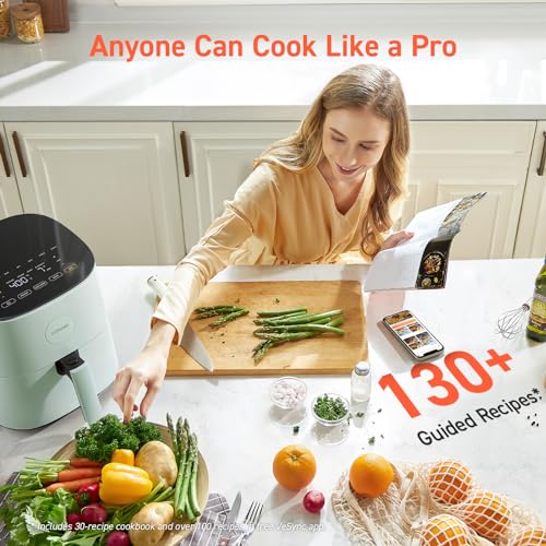 Compact 5QT Air Fryer with Nonstick Basket B37906