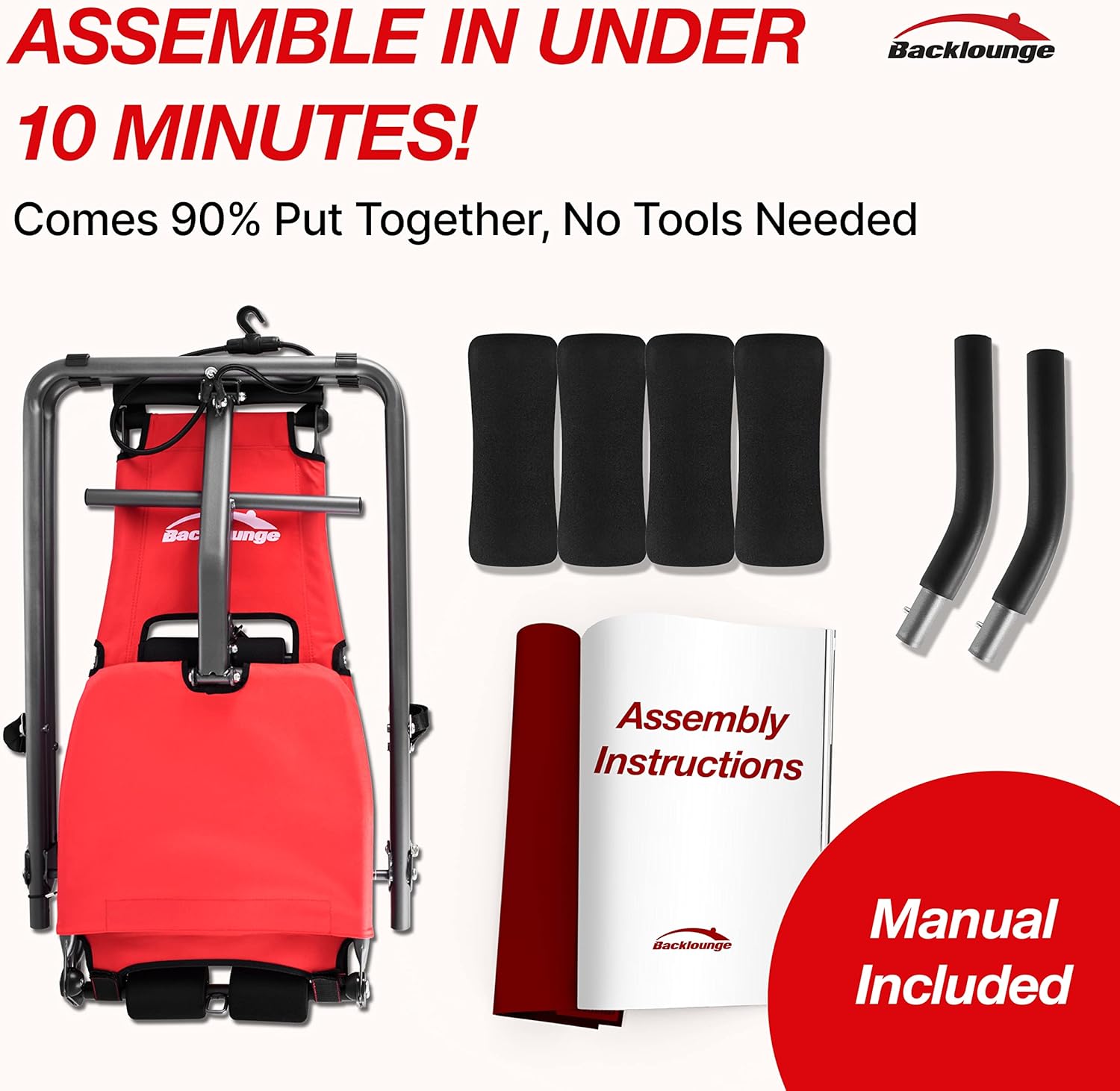 Portable Foldable Inversion Bench D1976