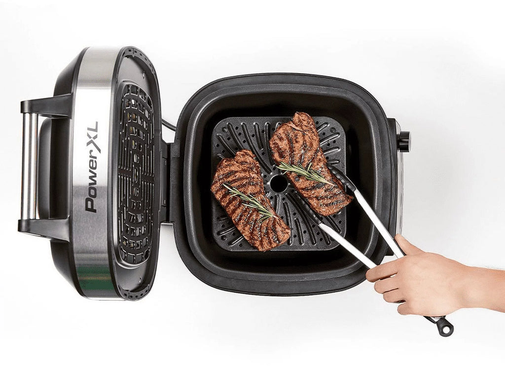 12-in-1 Stainless Steel Indoor Grill Air Fryer O3514