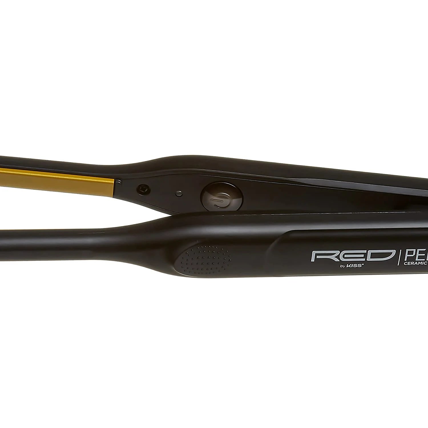 Red 0.3" Ceramic Tourmaline Pencil Flat Iron Hair Straightener M6810
