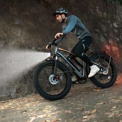 Peak 1000W Fat Tire Electric Bicycle 26" 7-Speed Hydraulic Disc Brake with 48V 18.2AH Removable Battery Q56292
