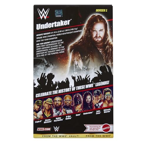 WWE Undertaker Elite Action Figure F5368