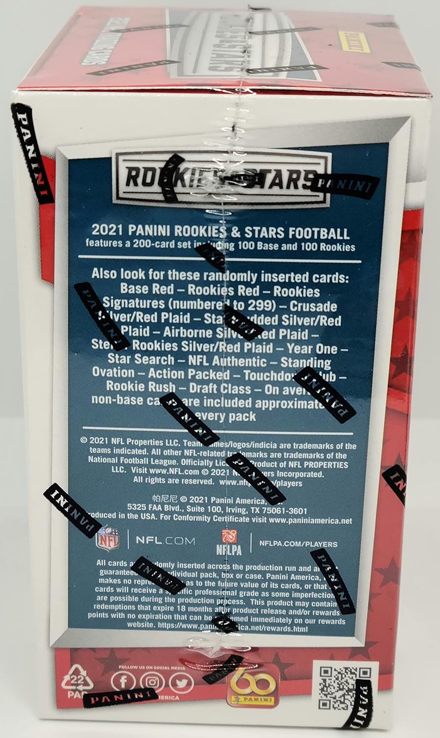 70 Cards Football Trading Cards Blaster Box D9853
