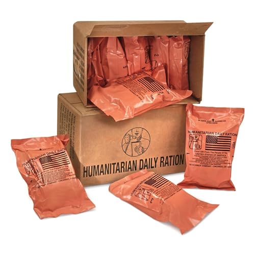 10 pack MRE Case with Entree and Side Dishes B6012