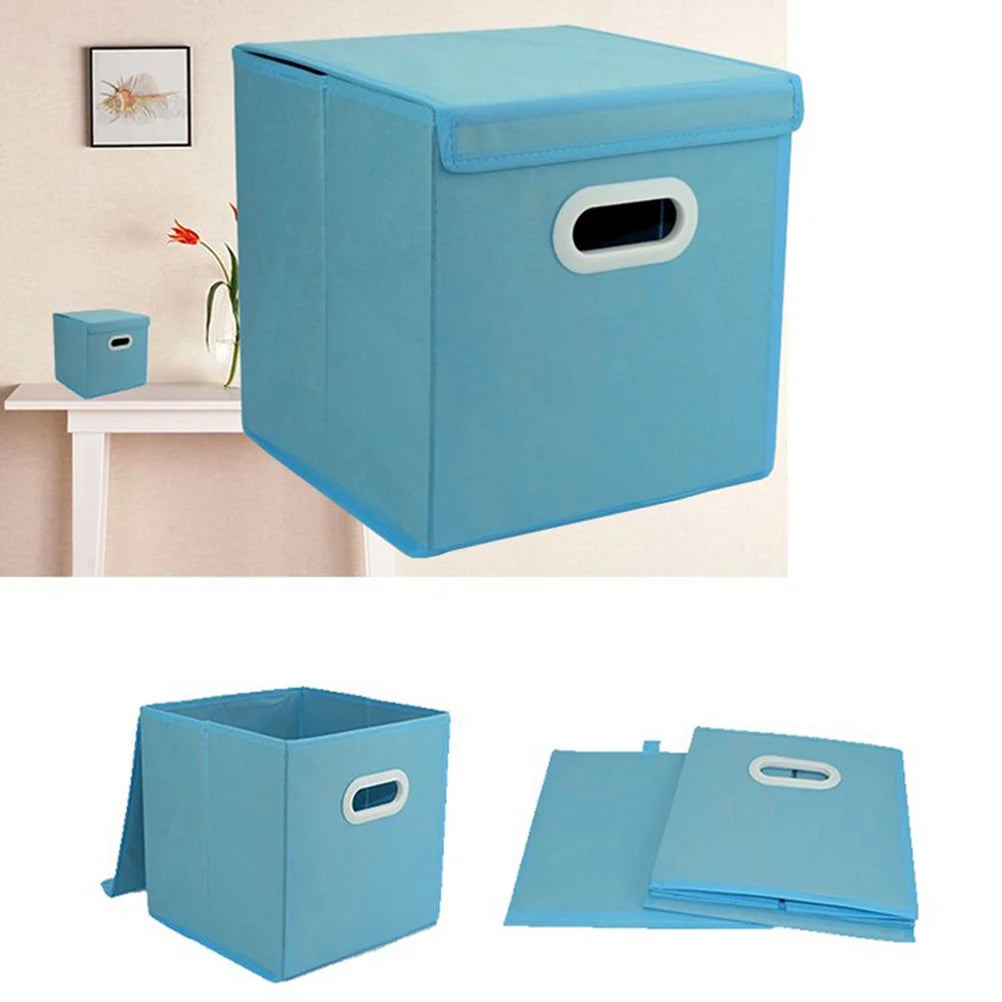 Blue 28.00X28.00X28.00CM Storage Bin Z895