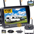 7 Inch HD 1080P Wireless Backup Camera with DVR Monitor M604