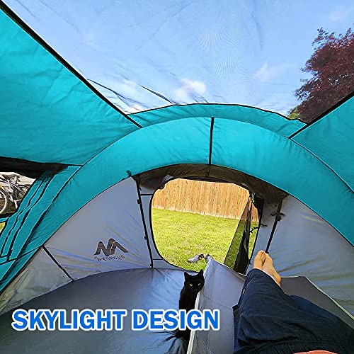 4 Person Pop Up Instant Tents with Removable Rainfly P9796