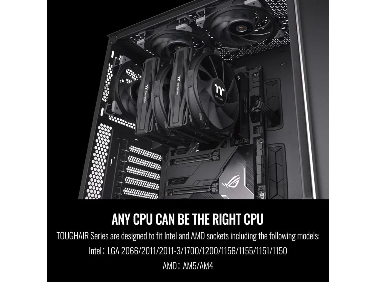 Black Edition Dual-Tower CPU Cooler S851