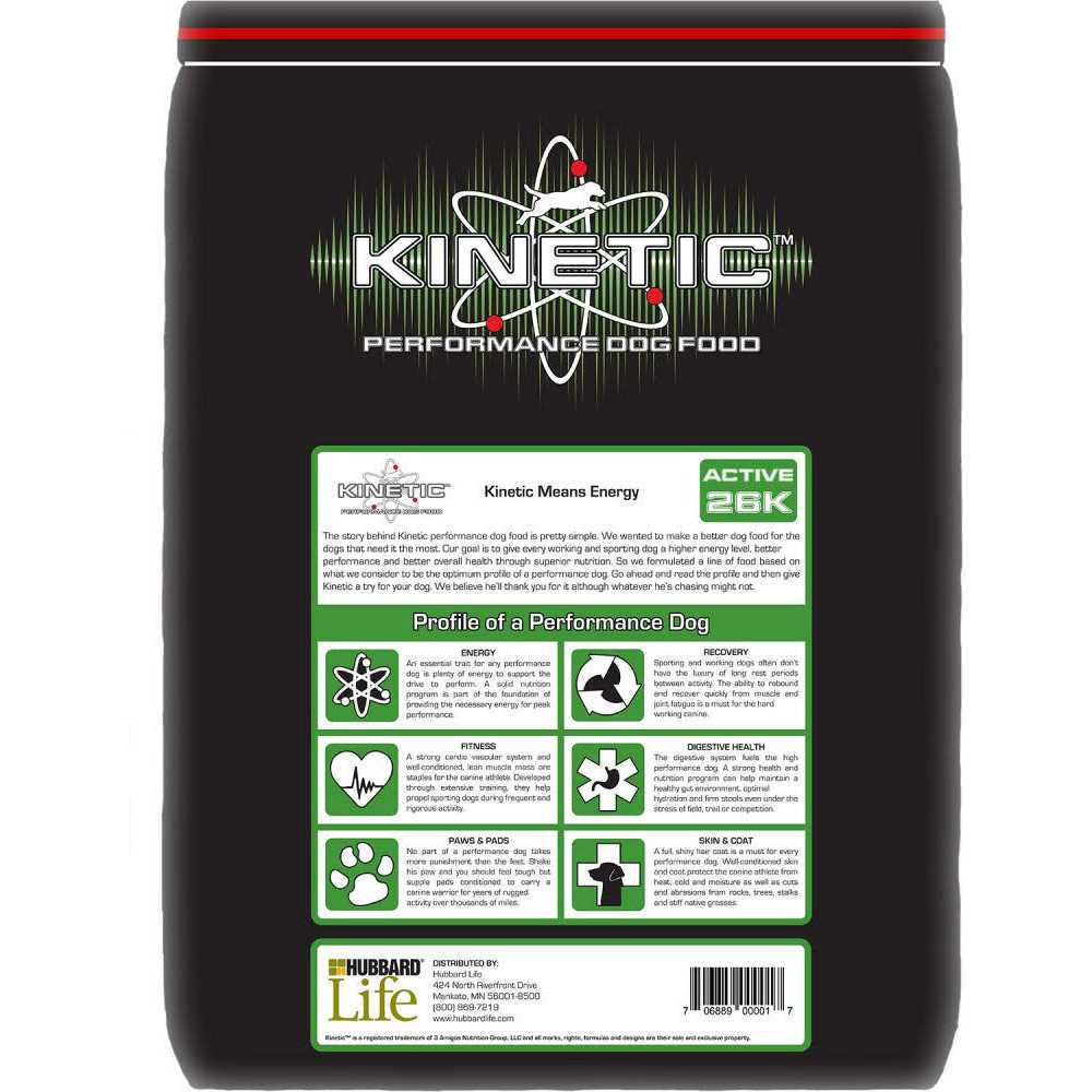 Active 26K Formula Dry Dog Food B20398