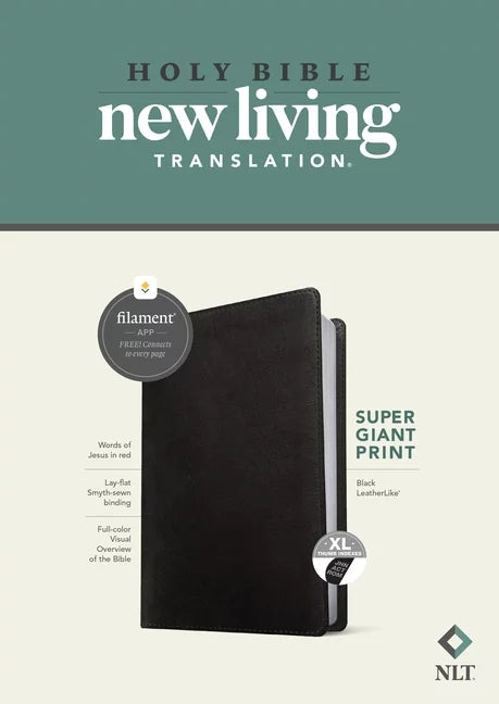 Black Leatherlike Giant Print Bible W573