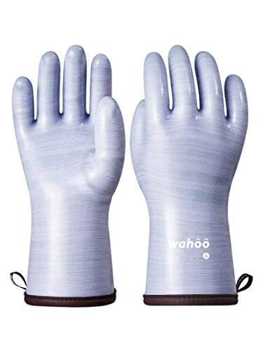 Purple M/8 Heat Resistant Silicone Oven Gloves S2855