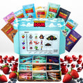 Natural Chewy Sour Gummies, 1.06oz, 27 Pack N208
