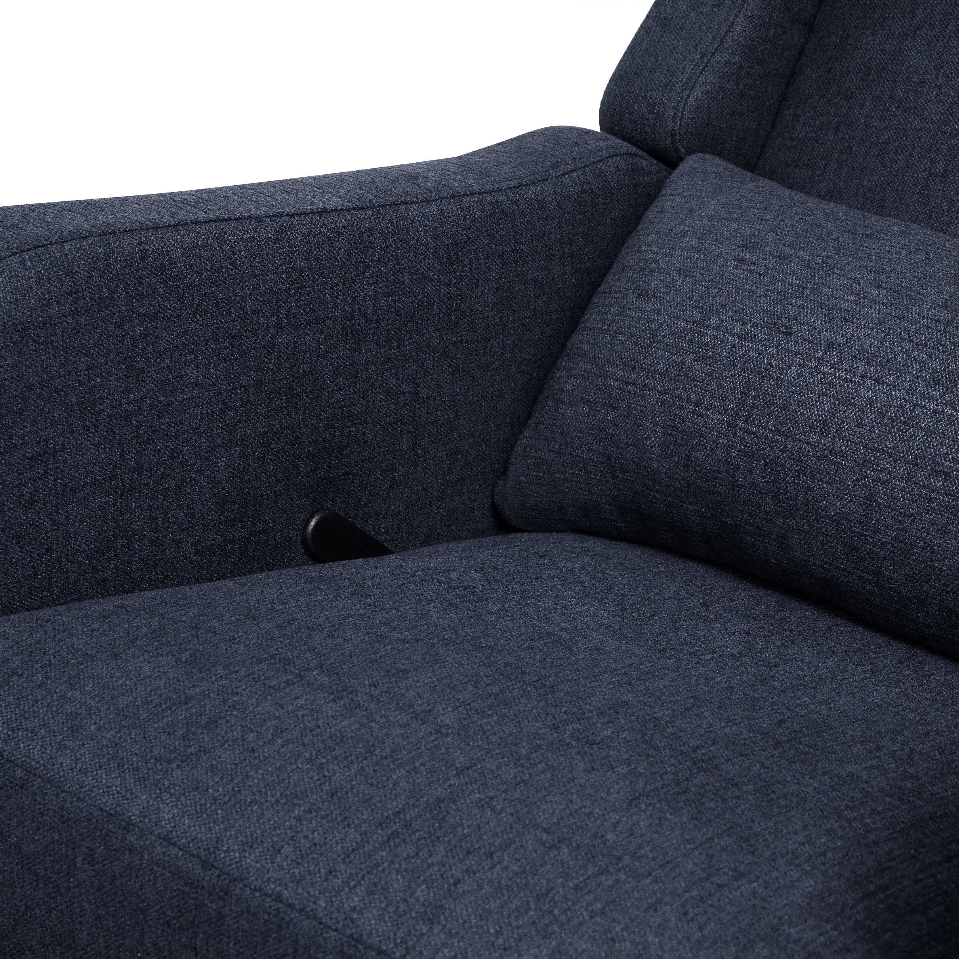 Performance Cream Linen Recliner and Swivel Glider J4048