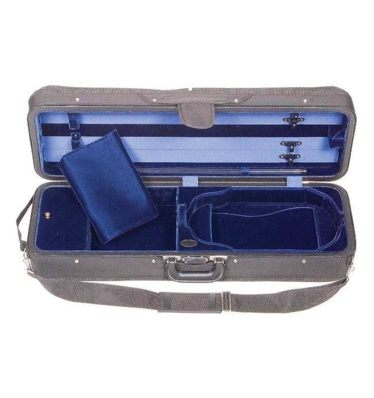 Blue Velour Oblong Violin Case G6269