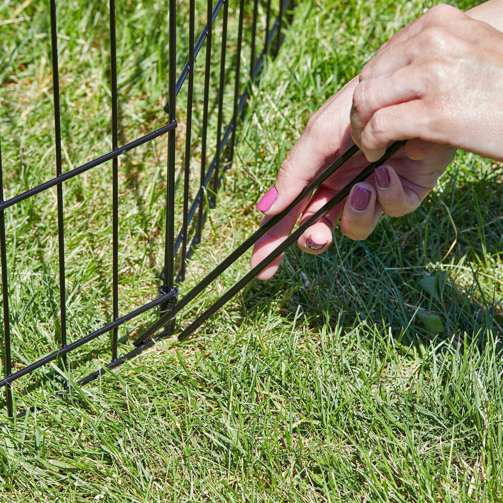 Black Exercise Pen with Door S7510