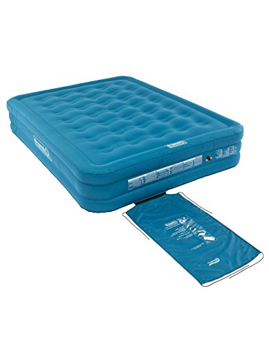 Coleman Single Airbed Extra Durable, Inflatable, Camping Bed, Blue, 198 x 82 x 22 cm R62967