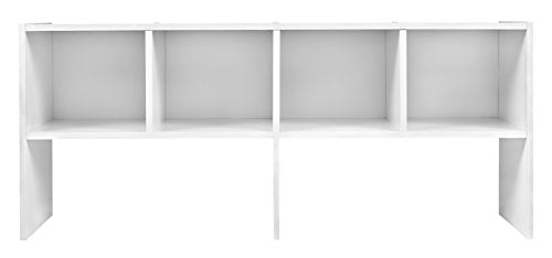 White Stackable 31-inch Vertical Organizer & White Stackable 24-Inch Wide Horizontal Organizer O156920