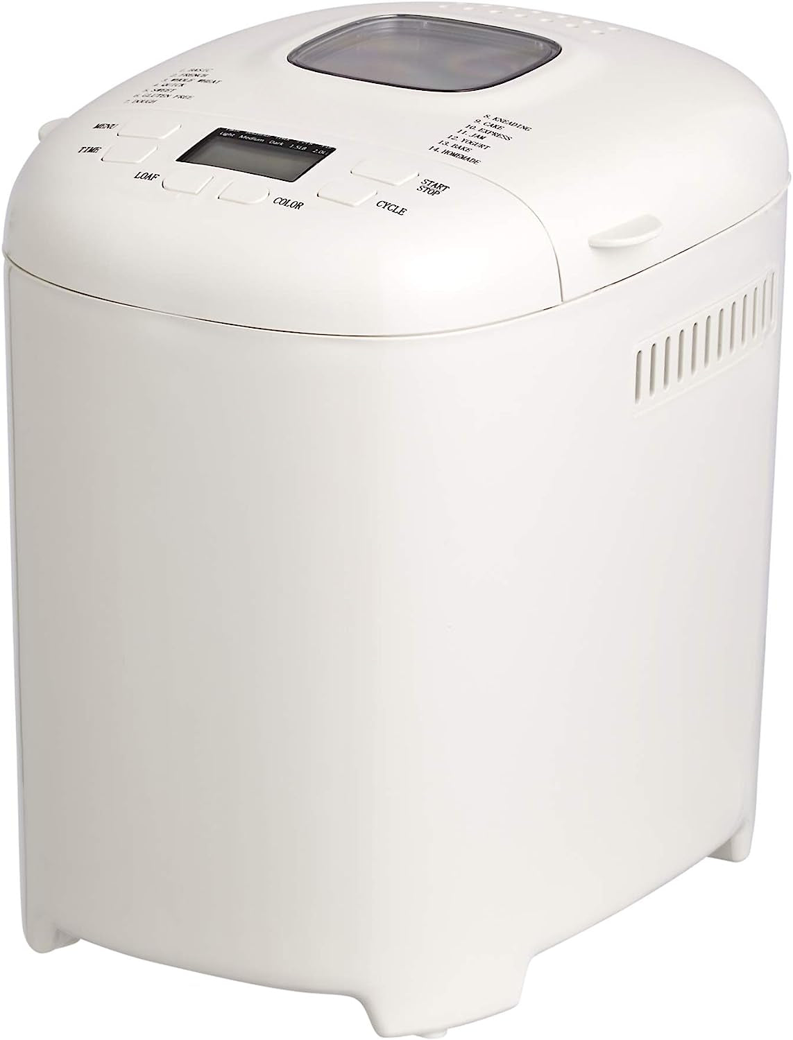 White 2 Lbs Non-Stick Bread Maker C9713