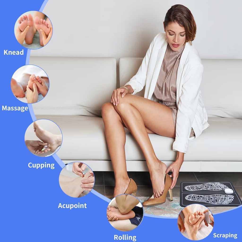 Foot Massager Mat with 6 Modes & 19 Levels O894