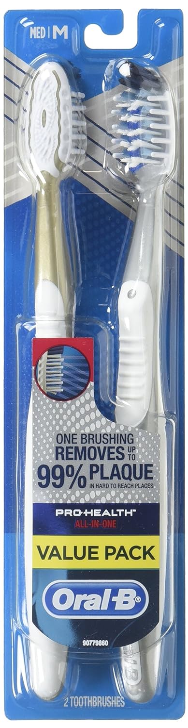 Medium Toothbrush, 2 Count K866