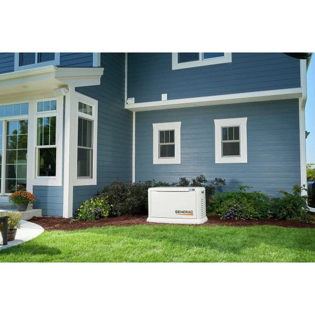 22 KW/19.5 KW Air Cooled Home Standby Generator with Wi-Fi with 200 Amp Transfer Switch F310285