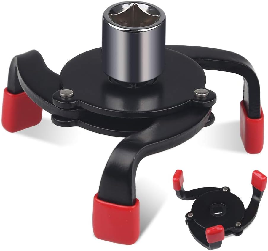 Universal Adjustable 3 Jaw Oil Filter Wrench Tool T783672