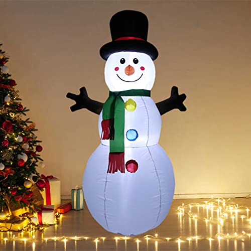 5 FT Inflatable Snowman with LED Lights D5735