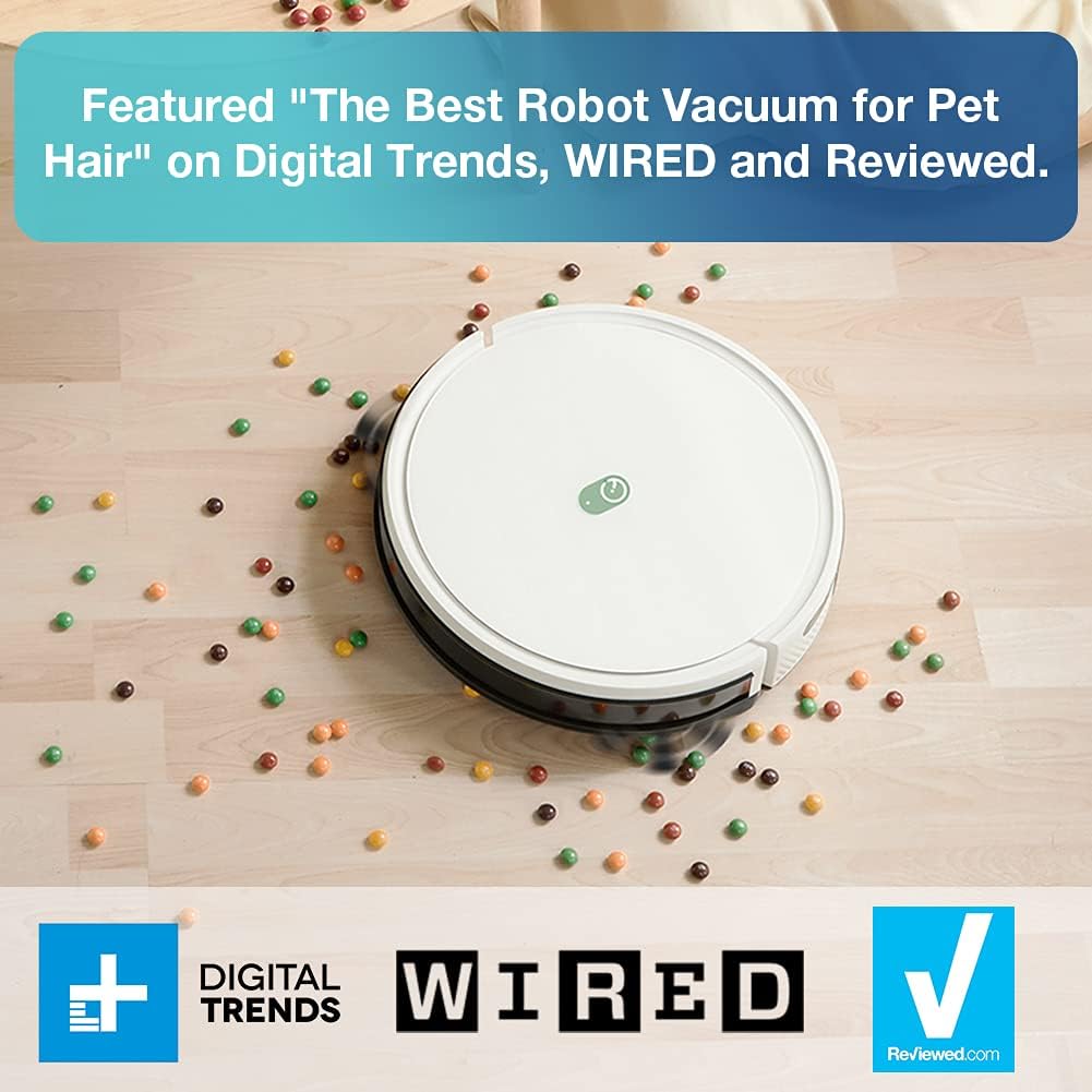 Robot Vacuum with 2000Pa and 800ML Dustbin L910906