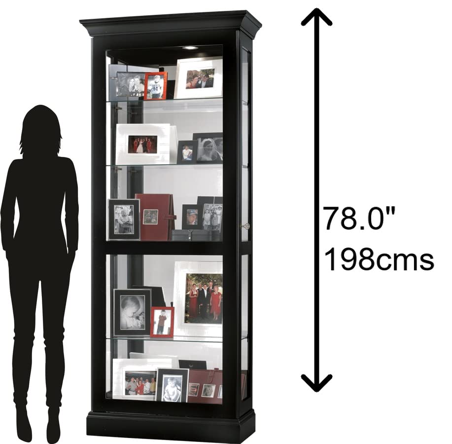 Black Satin Curio Cabinet T579753