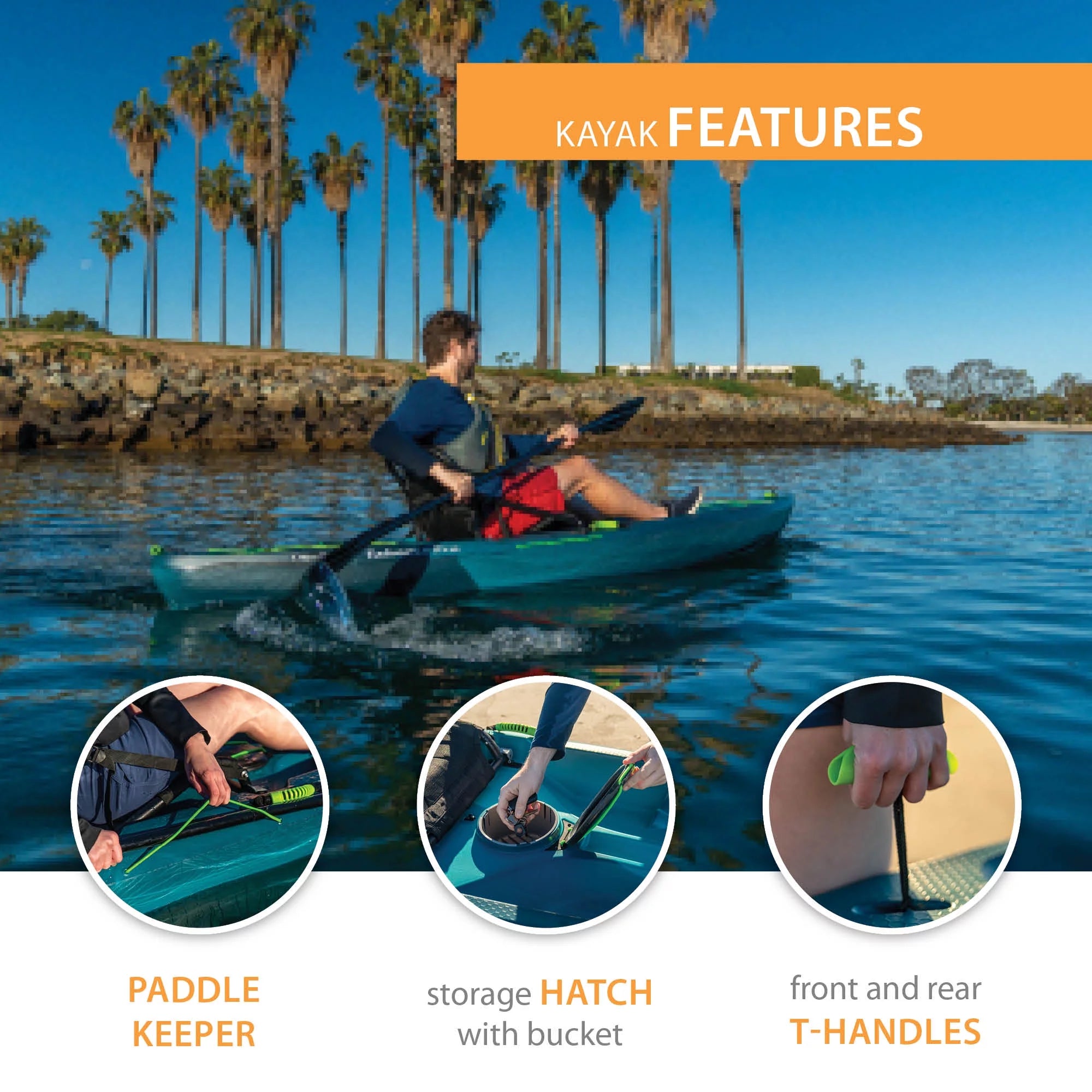 123 inch Sit-on-Top Kayak B9150