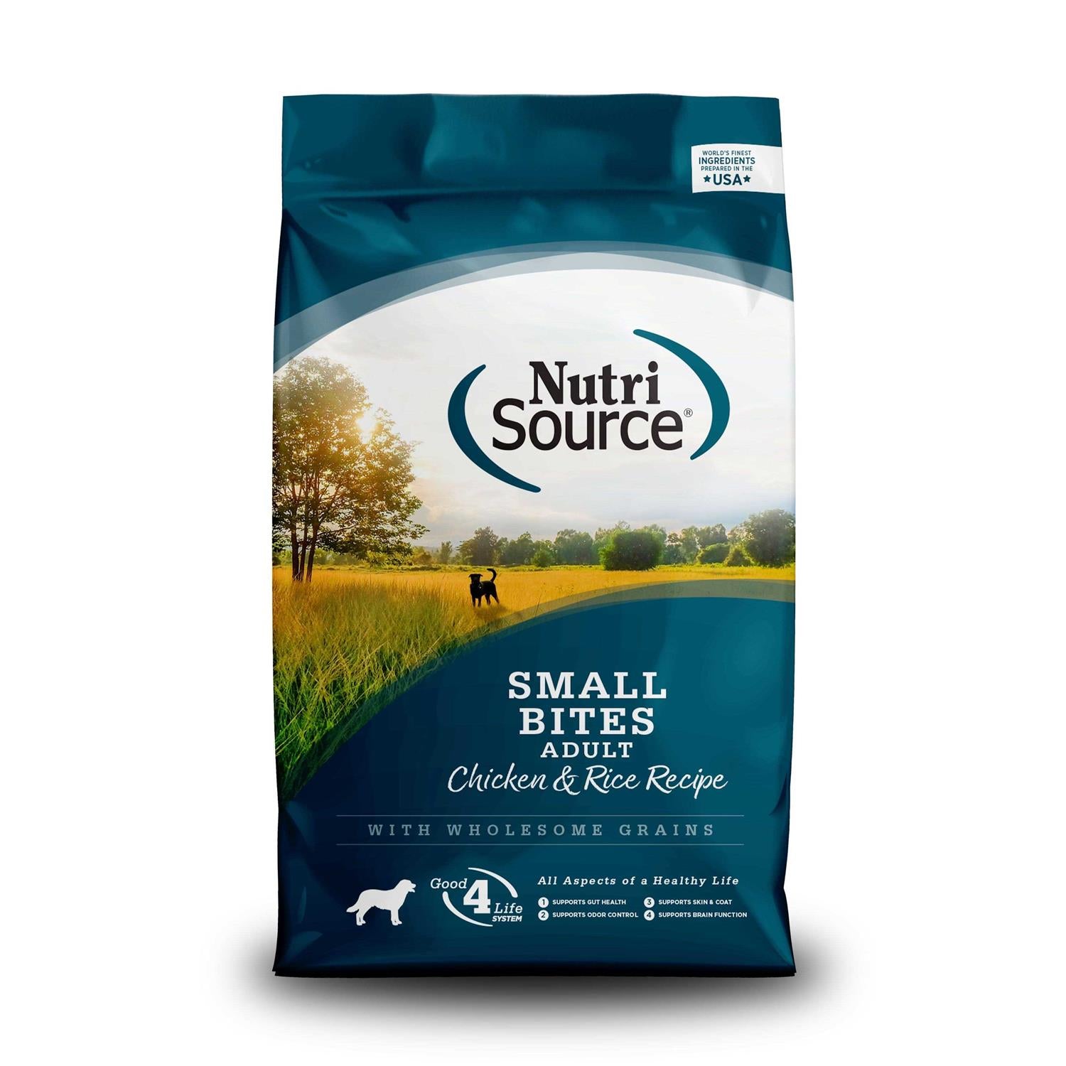 Small Bites Adult Chicken & Rice Dry Dog Food I8447