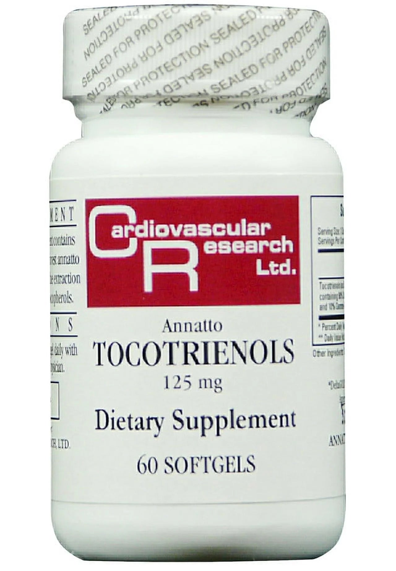 Annatto Tocotrienols, 125 mg, 60 Softgels N910