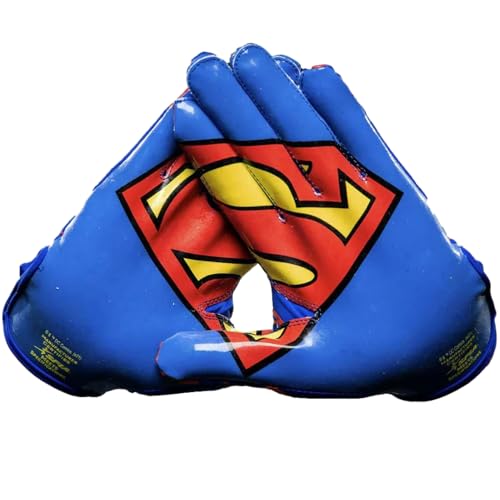 Superman Football Gloves Y136471