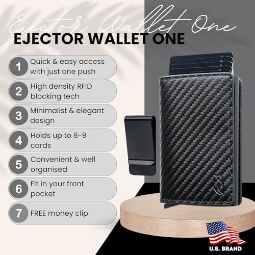 RFID PU Leather Slim Front Pocket Wallet M6604