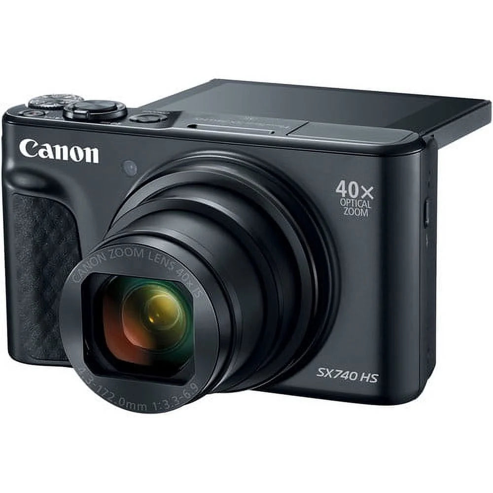 Black Digital Camera with 64 GB Memory Card E43287