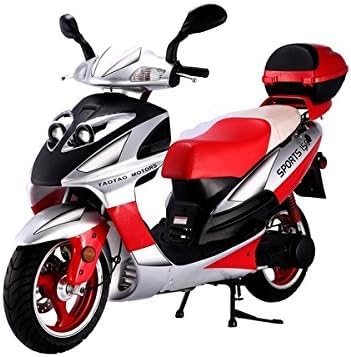 150cc Fully Automatic Gas Scooter with 13 inches Aluminum Wheels (Black) B2733