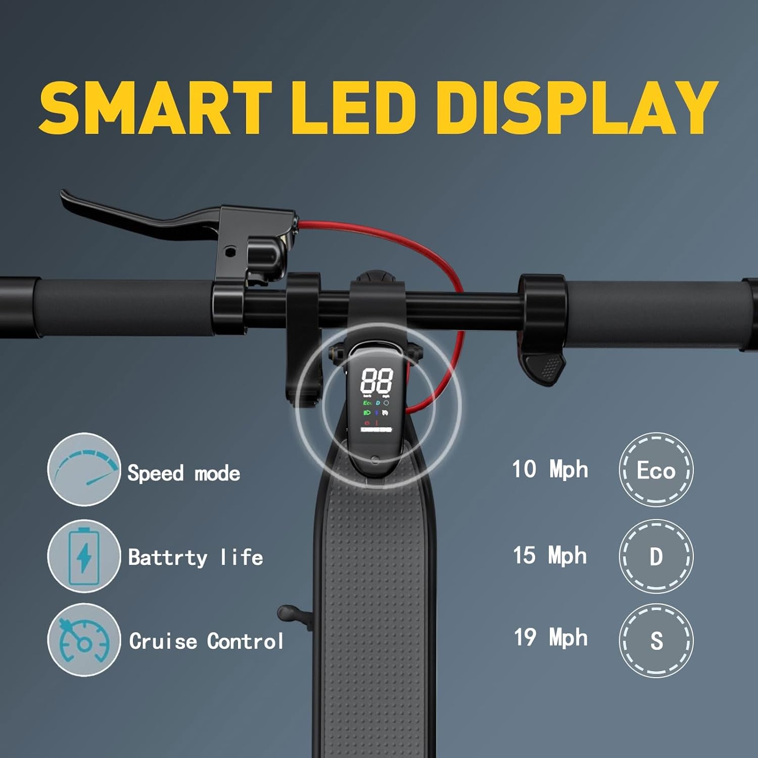 500W Motor Electric Scooter with 10" Solid Tires D173171