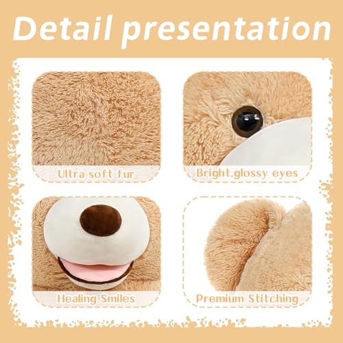 5 Feet Brown Teddy Bear Plush N60199
