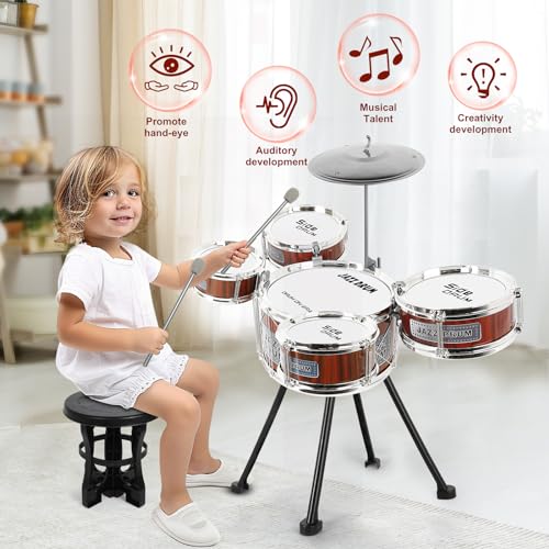 8PCS Toddler Drum Set H303