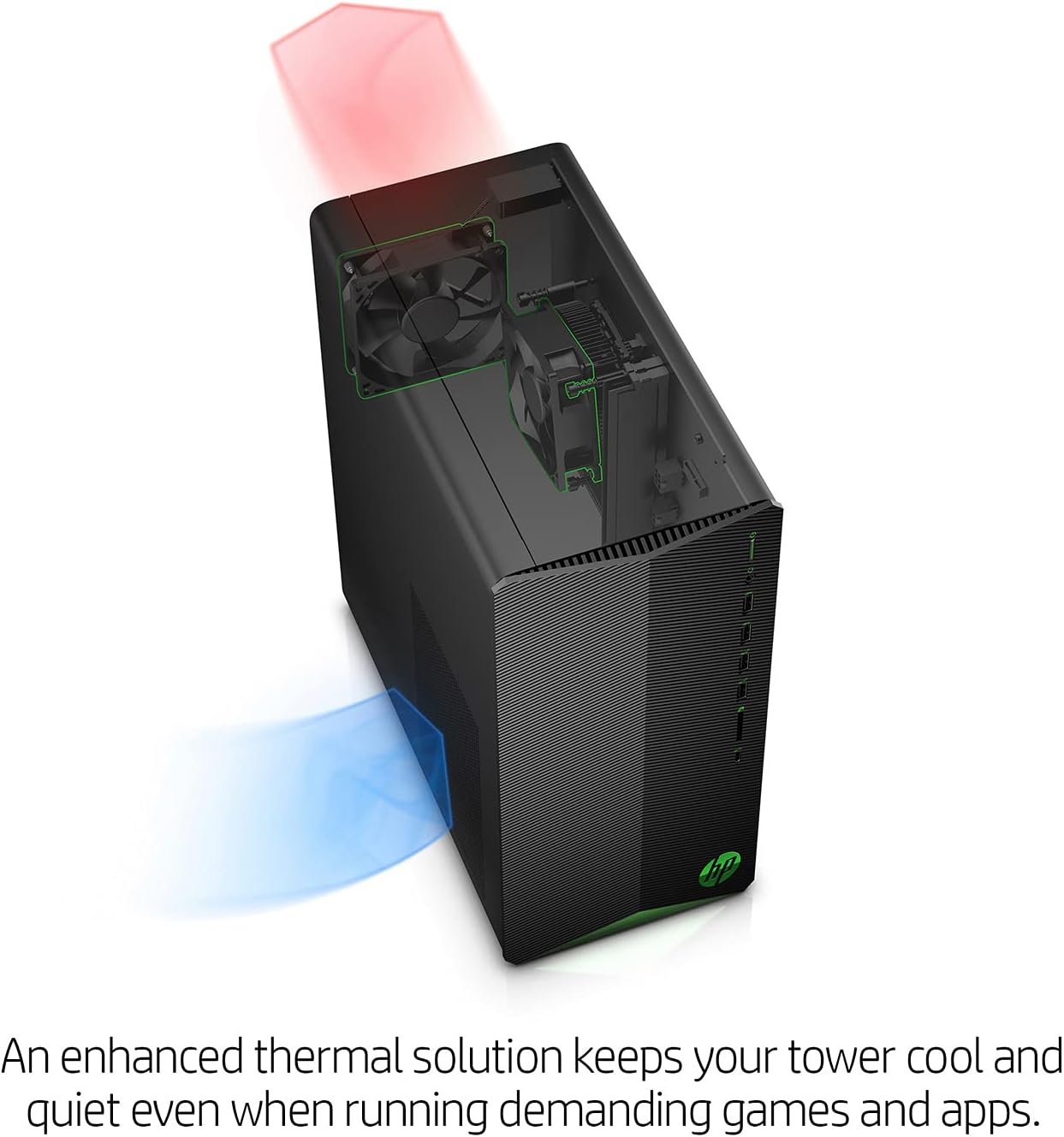 Black Intel Core i5-10400F 6-Core NVIDIA GeForce GTX 1650 16GB RAM 512GB PCIe NVMe SSD Gaming Desktop I213
