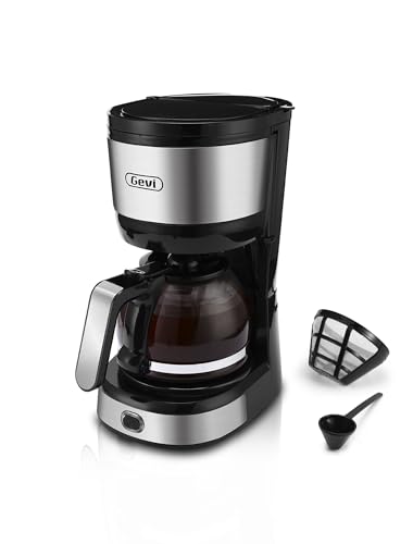 4-Cup Coffee Maker with Auto-Shut Off, Glass Carafe A784230