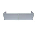 6ft Table Top DJ Facade White Trim Black White Scrim W22848