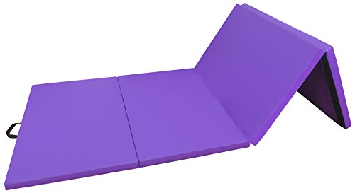 2" Thick Folding Gymnastics Mat with Carrying Handles M2490