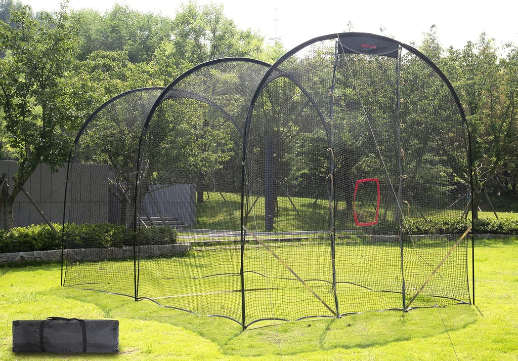 Large Batting Cage Net with Steel Frame T501