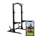 Half Rack with J-Hooks, Pull Up Bar & Weight Storage T728