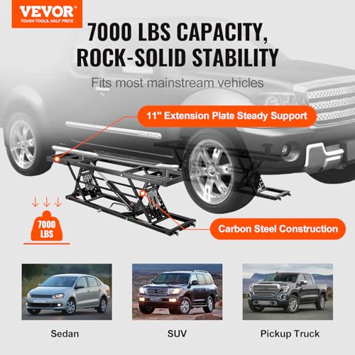 7,000 LBS Capacity Heavy-Duty Carbon Steel Car Lift H4082