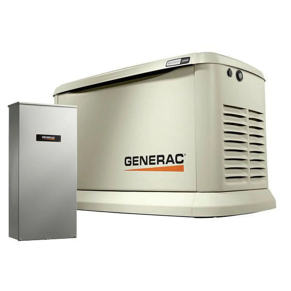 22 KW/19.5 KW Air Cooled Home Standby Generator with Wi-Fi with 200 Amp Transfer Switch F310285
