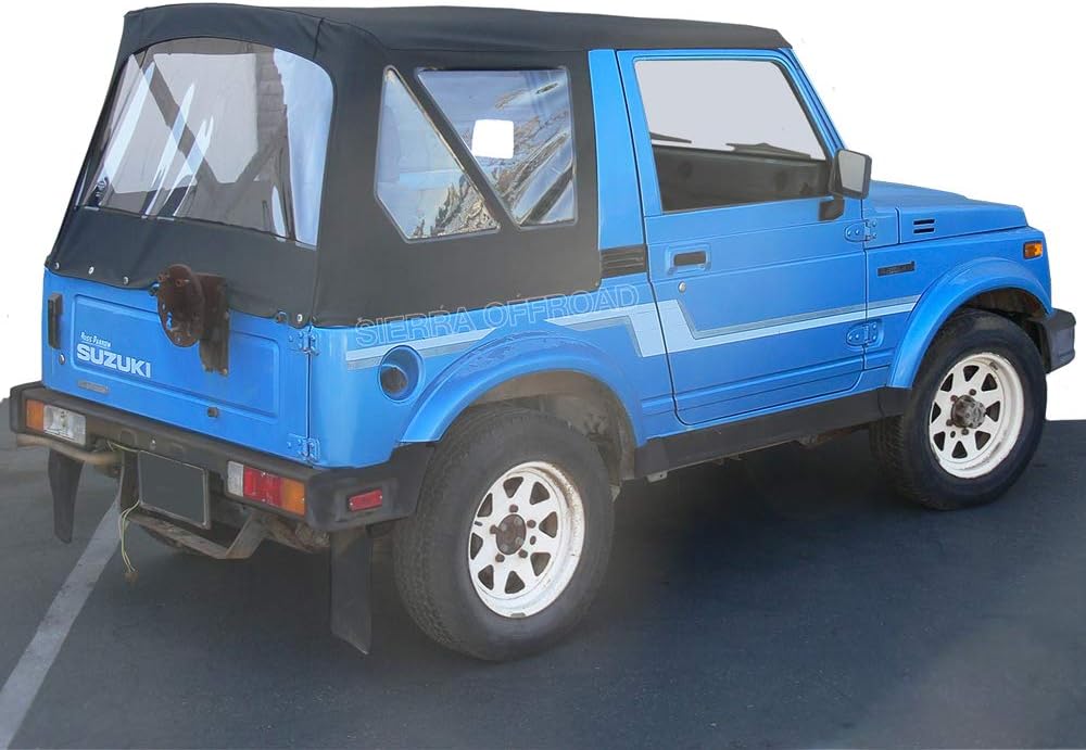 White Leather Grain Vinyl Soft Top G94897