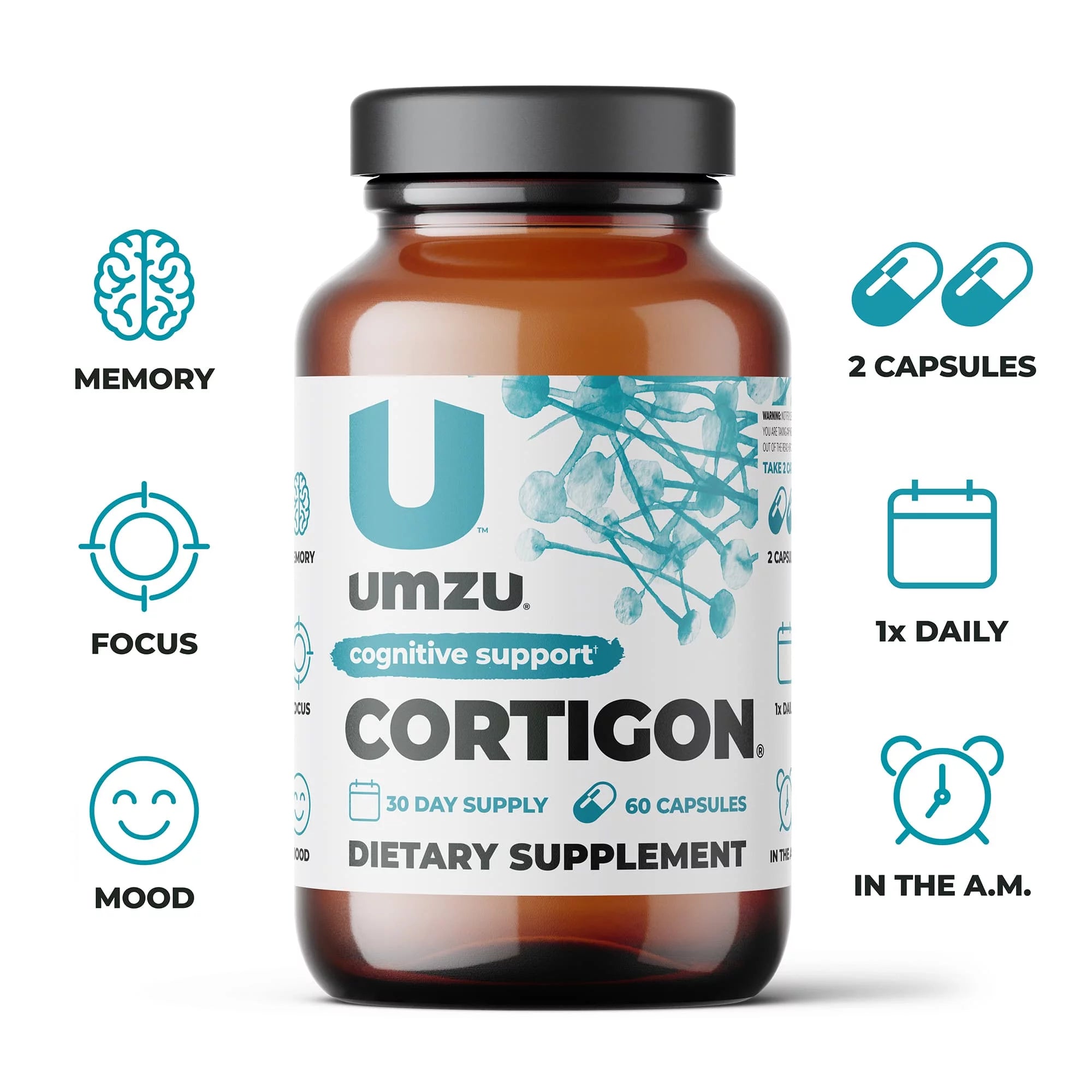 Natural Stress Relief Supplement Capsules I446460